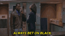 Always Bet On Black - Passenger 57 GIF - Bet Bet On Black Always Bet On Black GIFs