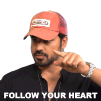 Follow Your Heart Gautam Gulati Sticker - Follow Your Heart Gautam Gulati Pinkvilla Stickers