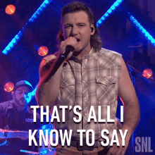 Thats All I Know To Say Morgan Wallen GIF - Thats All I Know To Say Morgan Wallen Still Goin Down Song GIFs