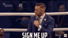 Sign Me Up Conor Mcgregor GIF - Sign Me Up Conor Mcgregor Ufc GIFs