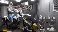 dyno test dirt rider rpm graph speed graph dyno test results