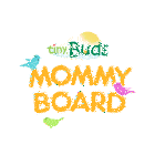 Tiny Buds Mommy Board Sticker - Tiny Buds Mommy Board Bird Stickers
