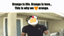 Cake'S Slice Why We Heart Orange GIF - Cake'S Slice Why We Heart Orange Orange GIFs