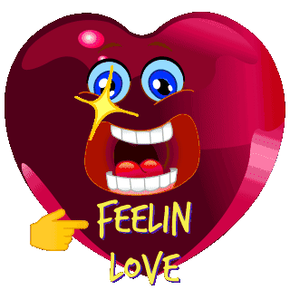 Feelinlove Feeling Loved Sticker - Feelinlove Feeling Loved Feeling Happy Stickers