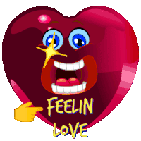 Feelinlove Feeling Loved Sticker - Feelinlove Feeling Loved Feeling Happy Stickers
