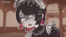 a cartoon of a girl with a bandage on her face and the word komdastro on the bottom