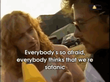 We'Re Not Satanic GIF - Megadeth Dave Mustaine Interview GIFs