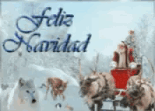 Merry Christmas Feliz Navidad GIF - Merry Christmas Feliz Navidad Santa Claus GIFs