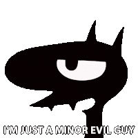 I'M Just A Minor Evil Guy Luci Sticker - I'M Just A Minor Evil Guy Luci Disenchantment Stickers