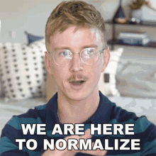 We Are Here To Normalize Mental Health Tyler Oakley GIF - We Are Here To Normalize Mental Health Tyler Oakley Mental Health Day GIFs