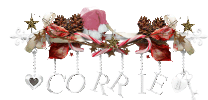 Namen Corrie Sticker - Namen Corrie Christmas Stickers
