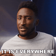 It Is Everywhere Marques Brownlee GIF - It Is Everywhere Marques Brownlee It Can Be Found Everywhere GIFs