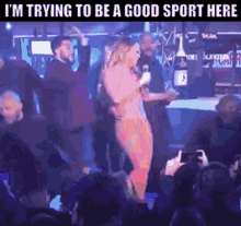 Mariah Carey Trying To Be A Good Sport GIF - Mariah Carey Trying To Be A Good Sport Train Wreck GIFs