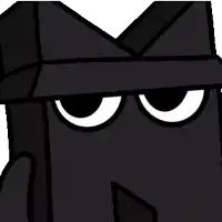 a cartoon character giving a thumbs up sign