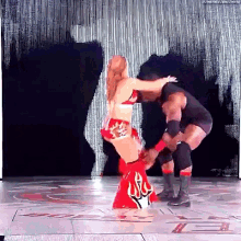 Country Dominance Mickie James GIF - Country Dominance Mickie James Bobby Lashley GIFs