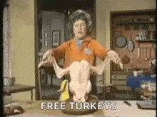 Turkey Thanksgiving GIF - Turkey Thanksgiving Vintage Tv GIFs