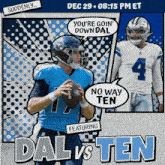 Tennessee Titans Vs. Dallas Cowboys Pre Game GIF - Nfl National Football League Football League GIFs