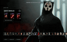 a screenshot of darth nihilus from star wars battlefront 2