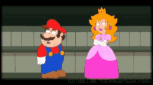 Mario Peach GIF