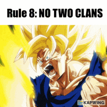 Rule 8 No Two Clans GIF - Rule 8 No Two Clans GIFs