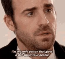 justin theroux cares caring love