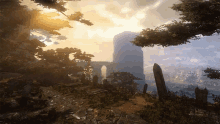 Graveyard The Witcher GIF - Graveyard The Witcher The Witcher2 GIFs