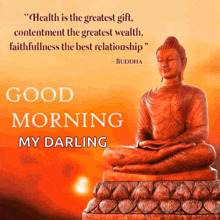 Lord Buddha Good Morning GIF