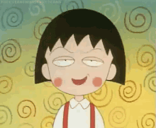 Maruko GIF - Chibi Maruko Chan Anime Awkward GIFs