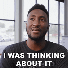 I Was Thinking About It For A Little Bit Marques Brownlee GIF - I Was Thinking About It For A Little Bit Marques Brownlee I Put A Lot Of Thought To It GIFs