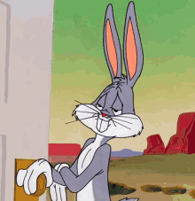 Bugs Bunny Yawn GIF - Bugs Bunny Yawn Dont Care GIFs