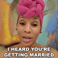 I Heard Youre Getting Married Cameo GIF - I Heard Youre Getting Married Cameo Congrats On The Proposal GIFs