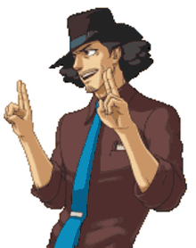 raymond shields ace attorney ace attorneyi%CC%87nvestigations sarcastic