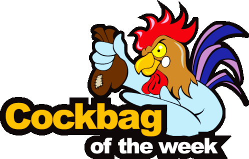 Cockbag Of The Week Chicken Sticker - Cockbag Of The Week Cockbag Chicken Stickers