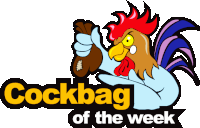 Cockbag Of The Week Chicken Sticker