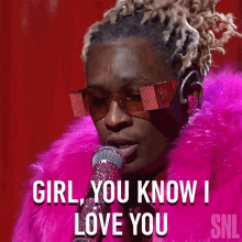 girl you know i love you young thug love you more song saturday night live i love you girl