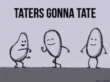 Taters Haters GIF - Taters Haters Gonna GIFs