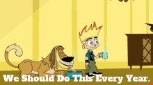 Johnny Test We Should Do This Every Year GIF - Johnny Test We Should Do This Every Year Every Year GIFs