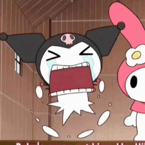 Kuromi Onegai My Melody GIF - Kuromi Onegai My Melody Angry ...