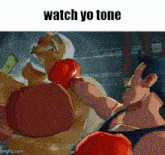 Punch Out Watch Yo Tone GIF - Punch Out Watch Yo Tone Meme GIFs
