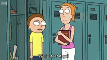 We Just Let It Go Summer GIF - We Just Let It Go Summer Rick And Morty GIFs