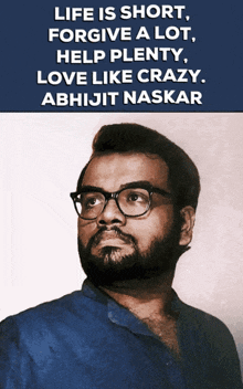 Abhijit Naskar Life Is Short GIF - Abhijit Naskar Naskar Life Is Short GIFs