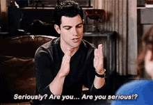 New Girl Seriously GIF - New Girl Seriously Are You GIFs