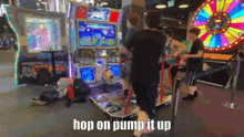 Pump It Up Hop On GIF - Pump It Up Hop On Arcade GIFs