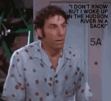 Kramer Seinfeld GIF - Kramer Seinfeld Sack GIFs