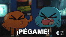 Pégame Gumball Watterson GIF