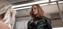 Captain Marvel Old Lady GIF - Captain Marvel Old Lady Brie Larson GIFs