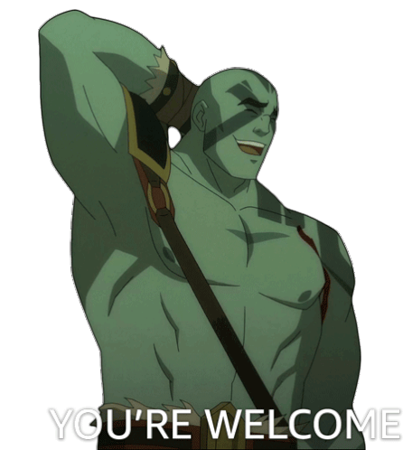 Youre Welcome Grog Sticker - Youre Welcome Grog The Legend Of Vox Machina Stickers