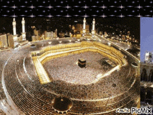 a picture of a large stadium with the word picmix on the bottom