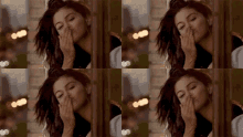 Selena Gomez Blowing Kisses GIF