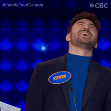 laughing steven family feud canada cracking up thats funny